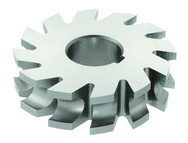 5/8 Radius - 4-1/2 x 1-7/8 x 1-1/4 - HSS - Concave Milling Cutter - 10T - TiCN Coated - Apex Tool & Supply