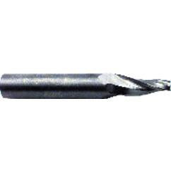 1/4" Dia. - 4" OAL - Uncoated CBD - 5° Tapered SE EM - Apex Tool & Supply