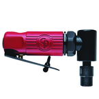 #CP875 - 22;500 RPM - 1/4'' Collet - Pneumatic Right Angle Pistol Grip Die Grinder - Apex Tool & Supply