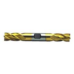 3/4" Dia. - 5-5/8" OAL - TiN HSS - Center Cut DE EM-4 FL - Apex Tool & Supply