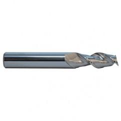 5/8x5/8x2-1/2x4-5/8 2 Flute Tuff Cut® AL End Mill-Uncoated - Apex Tool & Supply