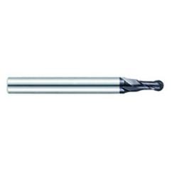 .031" Dia. - 1-1/2" OAL - AlTiN CBD-Ball Nose HP End Mill-2 FL - Apex Tool & Supply