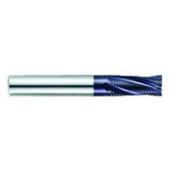 3/8" Dia. - 2-1/2" OAL - TiAlN CBD - Roughing HP End Mill - 3 FL - Apex Tool & Supply