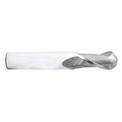 7/8" Dia. - 4" OAL - Ball Nose SE AlTiN Carbide End Mill - 4 FL - Apex Tool & Supply