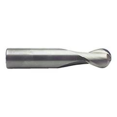 25mm Dia. - 100mm OAL - TiN CBD - Ball End SE EM - 2 FL - Apex Tool & Supply