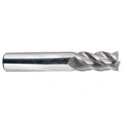 1/2" Dia. - 3" OAL - SQ SE AlTiN 40° Helix CBD EM - 4 FL - Apex Tool & Supply