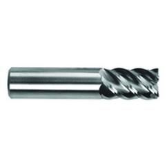 3/4" Dia. - 6" OAL - AlTiN - CBD - 45° Helix HP End Mill - 5 FL - Apex Tool & Supply