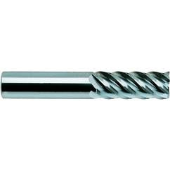 1/2-1/2-1-1/4-3 R.030 5Fl Reg SE H-45 R.030 CBD TiAlN-Futura Coated End Mill - Apex Tool & Supply