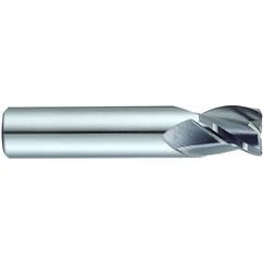 1/4 x 1/4 x 3/8 x 2 3Fl Stub H-35 Carbide For Stainless Steel End Mill - Apex Tool & Supply
