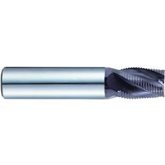 1/2 X 1/2 X 5/8 X 3 4Fl Stub Fine Rougher Carbide Jet-Power End Mill - Apex Tool & Supply