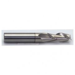 10mm Dia. - 72mm OAL - -Uncoat CBD - 45° Helix HP End Mill - 5 FL - Apex Tool & Supply