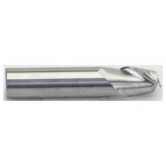 1/2" Dia. - 2-1/2" OAL - Uncoated Carbide - HP End Mill - 2 FL - Apex Tool & Supply