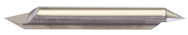 3/16" x 7/16" Split Length - DE - 90°Pt - Carbide Engraving Blank - Apex Tool & Supply