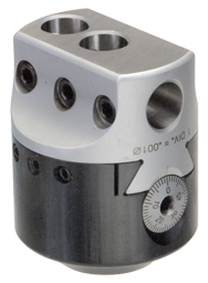 50 NAT w/Drive Flange x 1-1/2-8 Thread Mount - Boring Head Shank - Apex Tool & Supply