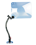 Safety Shield- 8 x 10" - Concave Shield - C-Clamp Mnt - Apex Tool & Supply