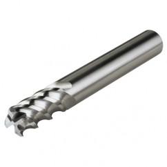 4mm Dia. - 57mm OAL - AlTiN - 45°-HardMill - .5mm Corner Radius- End Mill - 4 FL - Apex Tool & Supply
