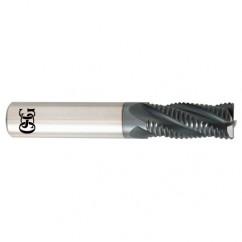 8mm Dia. - 64mm OAL - TiALN CBD - Square End Roughing End Mill - 4 FL - Apex Tool & Supply