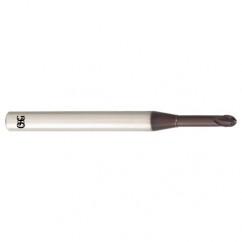 1/16" Dia. - 2-1/2" OAL - Carbide - Ball End HP End Mill-2 FL - Apex Tool & Supply