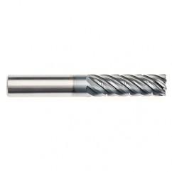 10mm x 10mm x 30mm x 75mm x 7 Flute 1mmR 3xD Pow-R-Path Mill AlCRNX Coated-Series IPC7-CR - Apex Tool & Supply
