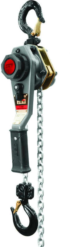 JLH Series 1 Ton Lever Hoist, 15' Lift with Overload Protection - Apex Tool & Supply