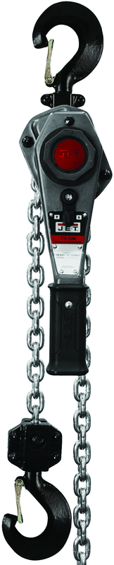JLH Series 1-1/2 Ton Lever Hoist, 5' Lift with Overload Protection & Shipyard Hooks - Apex Tool & Supply