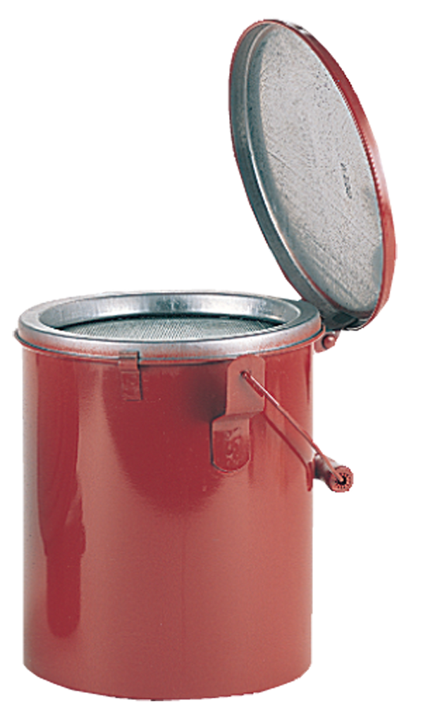 #B608; 8 Quart Capacity - Safety Bench & Daub Can - Apex Tool & Supply
