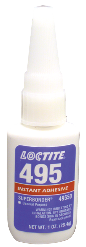 495 Super Bonder Instant Adhesive - 1 oz - Apex Tool & Supply