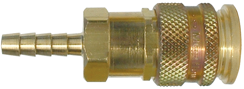 #113 - 1/4 Hose Barb - 1/4'' Body Size - Megaflow High Flow Coupler - Apex Tool & Supply