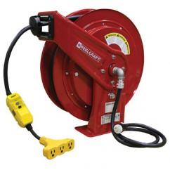 CORD REEL TRIPLE OUTLET GFCI - Apex Tool & Supply
