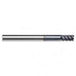 3/16" Dia. - 9/16 LOC - 2" OAL - 5 FL Carbide End Mill-AlTiN-x - Apex Tool & Supply
