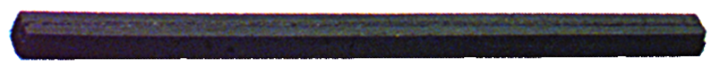 6 x 3/4 x 3/4'' -- Square Resin Bonded Rubber Block & Stick (Fine Grit) - Apex Tool & Supply