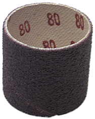 1/2 x 3/4'' - 120 Grit - A/O Resin Bond Abrasive Band - Apex Tool & Supply