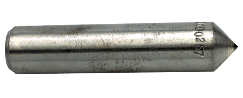 1/3" Carat - 3/8 x 6'' Shank - Coned Diamond Dresser - Apex Tool & Supply