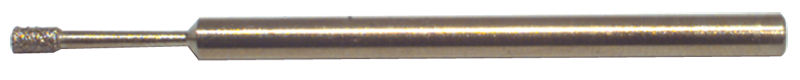 .730 x .394 x 1/4" - 120 Grit - Diamond Jig Grinding Mandrel - Apex Tool & Supply