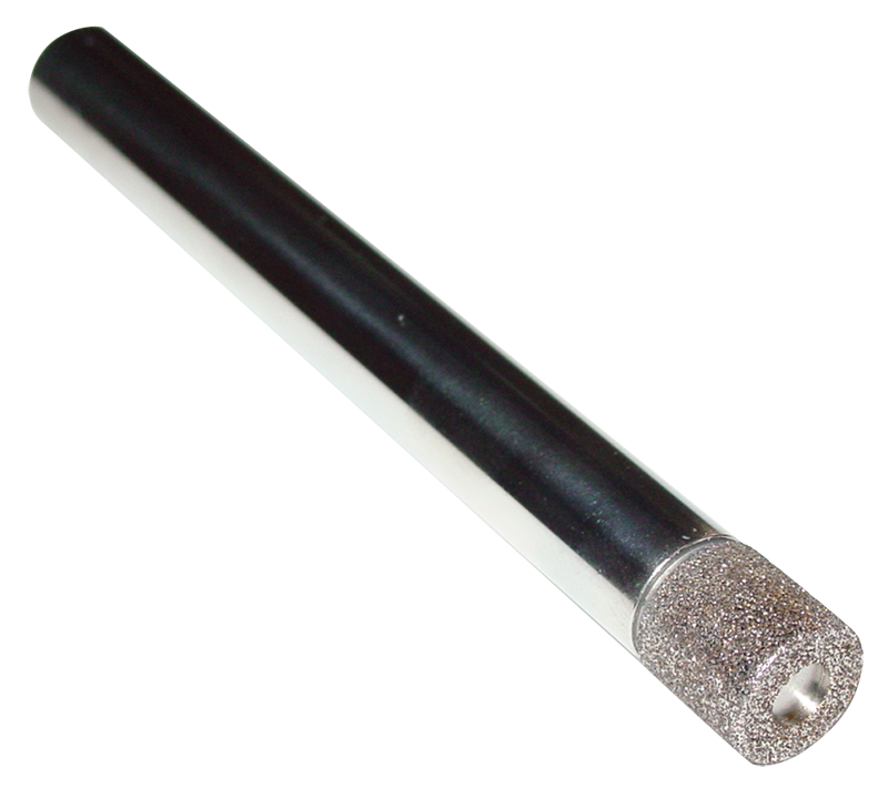 .394 x .200 x 1/4" - 220 Grit - Diamond Electroplated Grinding Mandrel - Apex Tool & Supply