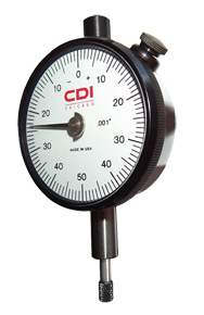 1 Total Range - 0-100 Dial Reading - AGD 2 Dial Indicator - Apex Tool & Supply