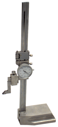 #HGD12EM - 12" - .0001"/0.02mm Graduation - Dial Height Gage - Apex Tool & Supply