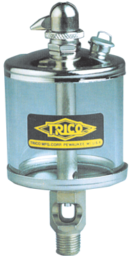 KG Glass Gravity Feed Oiler - 10 oz - 3/8 - Apex Tool & Supply