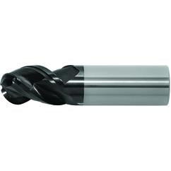 3/8 x 3/8 x 1 x 2-1/2 3 Flute Carbide End Mill-DLC - Apex Tool & Supply