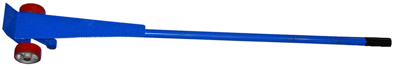 7' Steel Handle Prylever Bar - Usable nose plate 6"W x 3"L - Powder coat blue finish - Capacity 5,000 lbs - Apex Tool & Supply