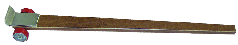6' Wood Handle Prylever Bar - Usable nose plate 6"W x 3"L - Capacity 4,250 lbs - Apex Tool & Supply