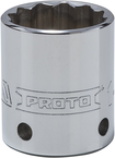 Proto® Tether-Ready 1/2" Drive Socket 1-1/8" - 12 Point - Apex Tool & Supply
