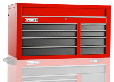 Proto® 550S 50" Top Chest - 8 Drawer, Gloss Red - Apex Tool & Supply