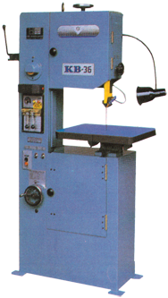 Vertical Bandsaw - #KB361; 8 x 14'' Capacity; 1HP, 1PH, 115V Motor - Apex Tool & Supply
