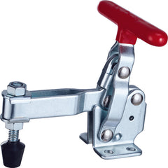 375 lbs T-Handle U-Bar Flanged Base Vertical Hold-Down Clamp - Apex Tool & Supply