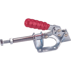 300 lbs 5/16-18 Flanged Base Straight Line Clamp - Apex Tool & Supply