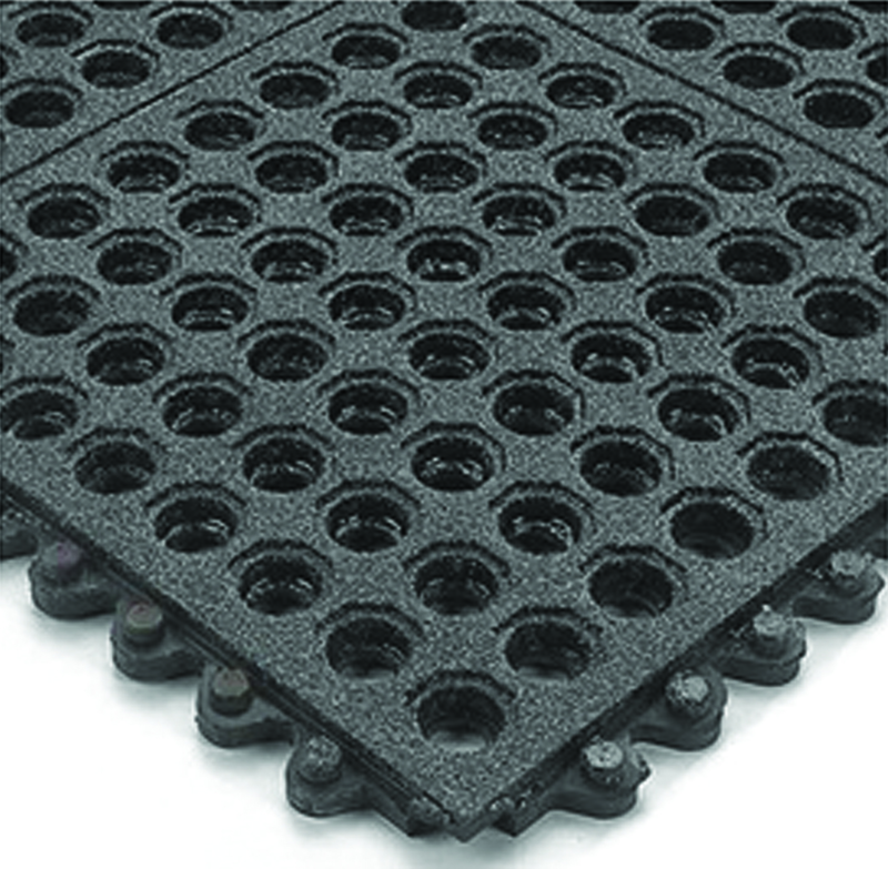24/Seven w/ GritWorks 3' x 3' NBR Work Mat - Apex Tool & Supply