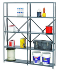 48"W x 18"D 22 GA Shelf, 550 lbs Capacity - Apex Tool & Supply