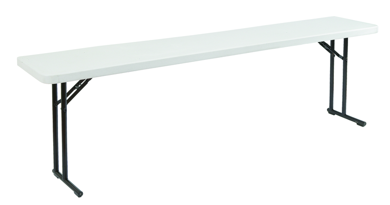 18 x 60" Blow Molded Folding Table - Apex Tool & Supply