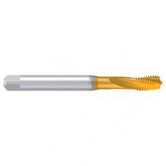 3/8–24 UNF–2BX REK.1D-Z TiN Sprial Flute Tap - Apex Tool & Supply